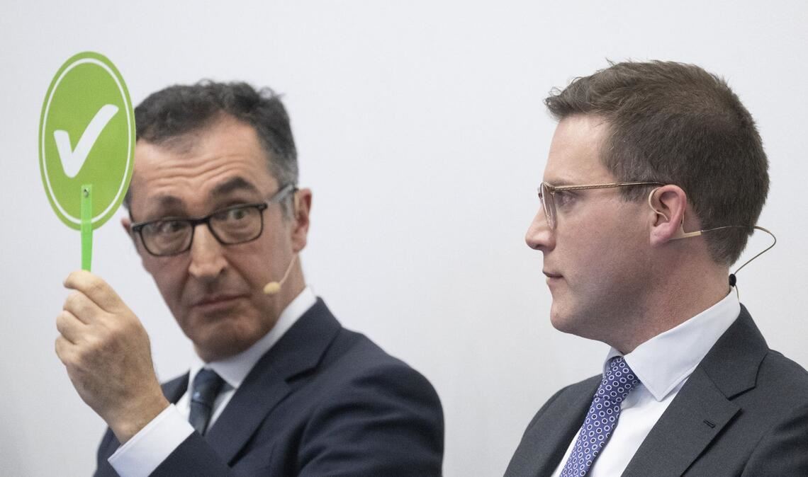 Özdemir und Hagel waren vor der Wahl Rivalen – nun nähern sie sich einander wieder an. (Archivbild)