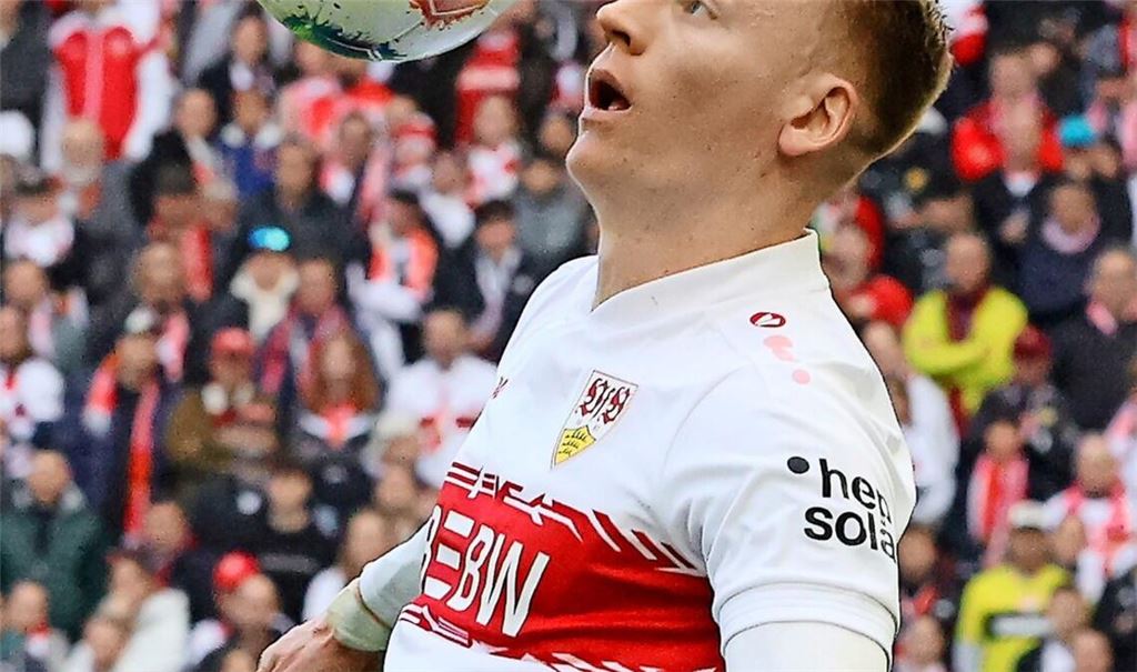 Oft auf Ballhöhe: VfB-Außenstürmer Chris Führich