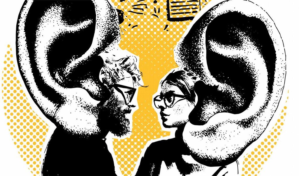 Ohren auf: Das gegenseitige Zuhören wird unterschätzt.