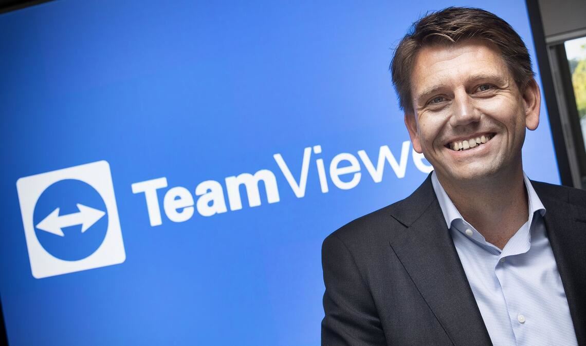 Oliver Steil ist seit acht Jahren Chef der Teamviewer-Gruppe und seit der Umwandlung in eine Aktiengesellschaft im Jahr 2019 deren Vorstandsvorsitzender.