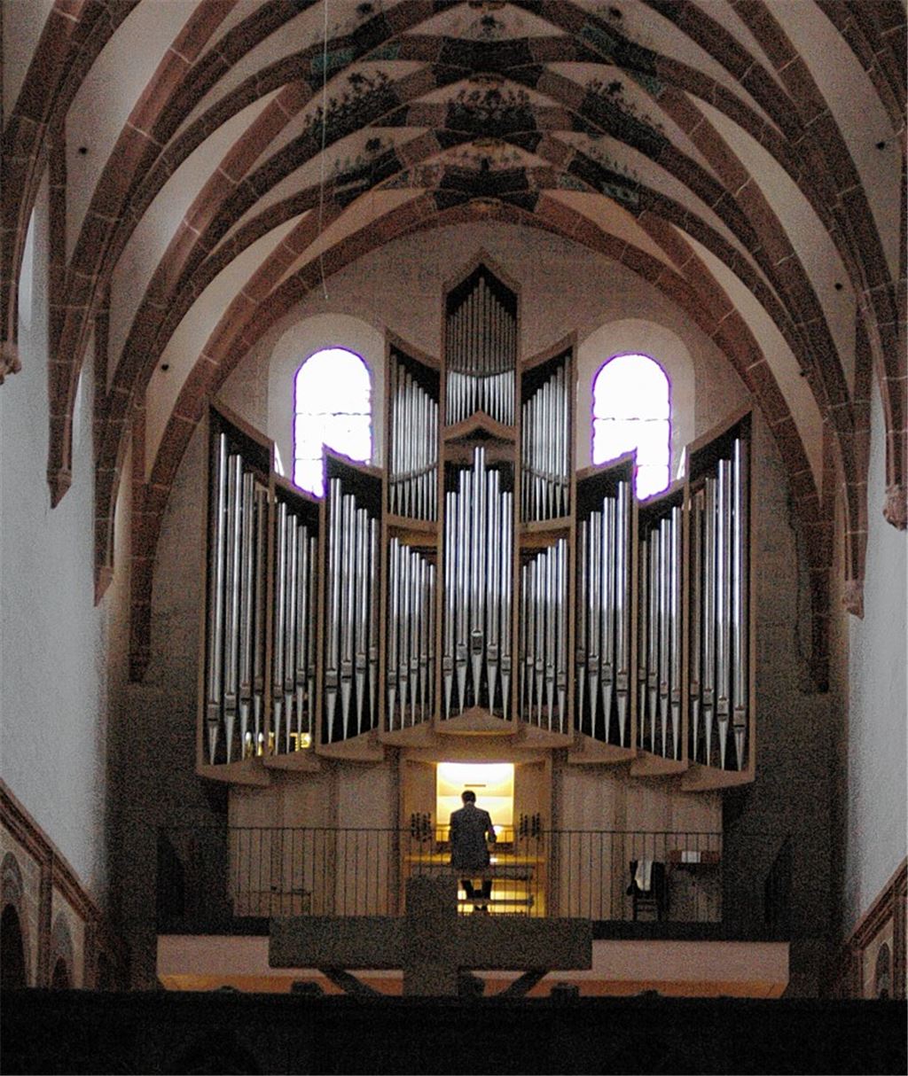 Olivier Latry lotet alle Nuancen der Grenzingorgel in der Klosterkirche aus. Foto: Süße-Krause