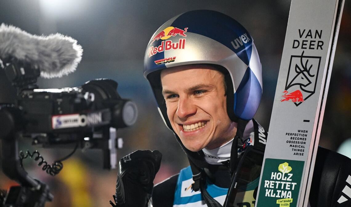 Olympia-Optimismus: Andreas Wellinger.