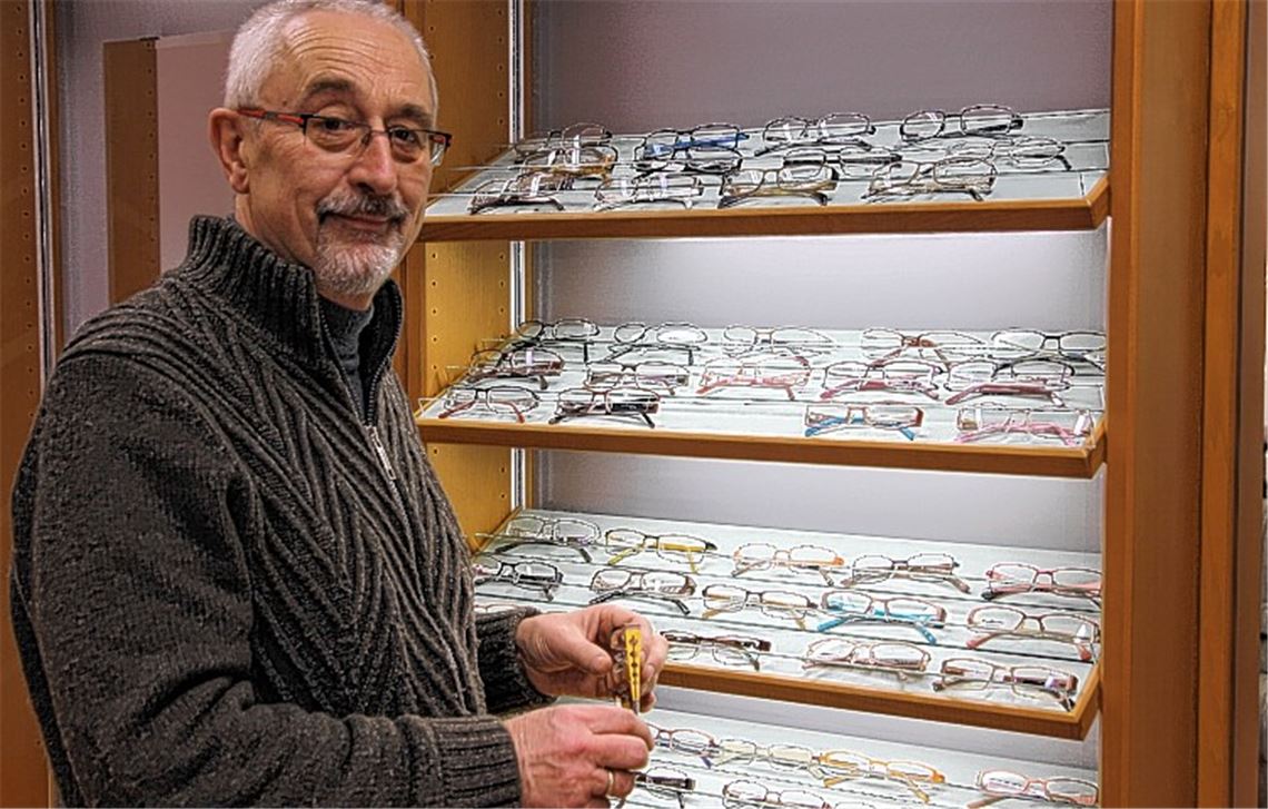 Optikermeister Thomas Köhler gibt aus Altersgründen sein Geschäft in Mühlacker auf. 