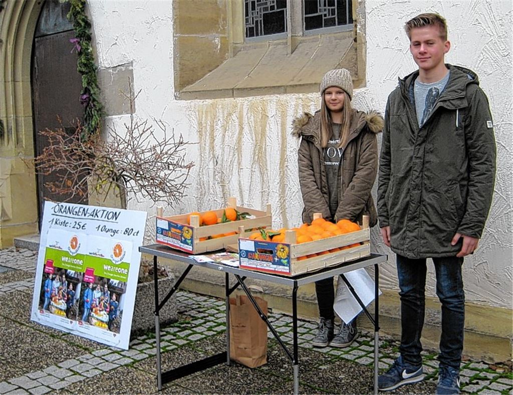 Orangenverkauf für Jugendliche in Jericho