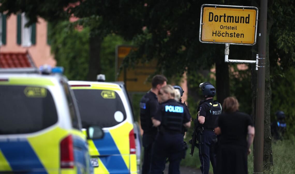 Ort des Einsatzes ist der Dortmunder Stadtteil Höchsten.