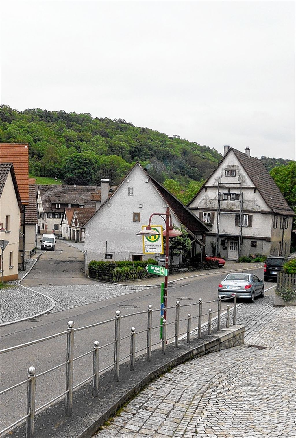 Ortskern von Wiernsheim-Iptingen.