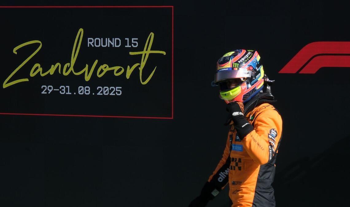 Piastri setzt sich in Zandvoort durch - Verstappen Dritter Oscar Piastri war nicht zu schlagen.