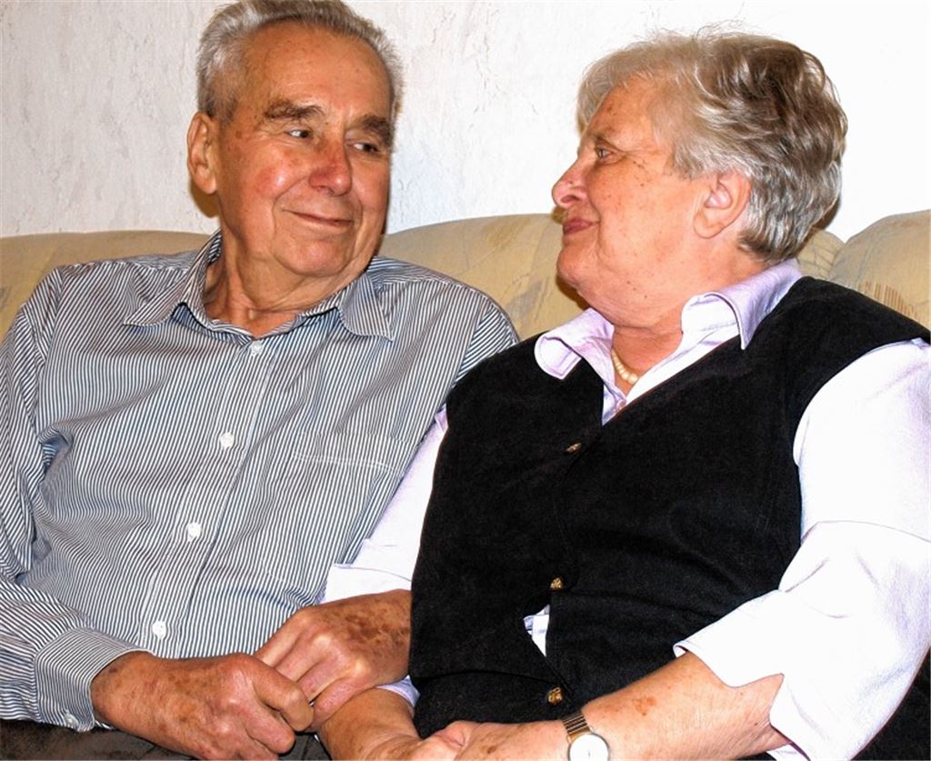 Oskar und Marie Ade feiern „Diamantene“.