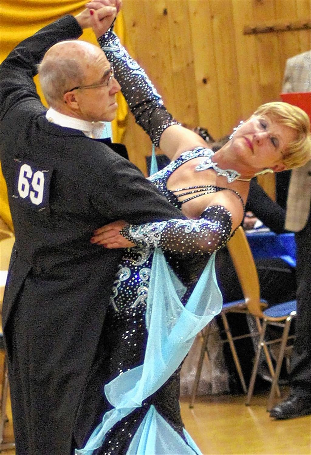 Otto Bertsch und Hildegard Bertsch überzeugen die Jury beim Tango. Foto: privat