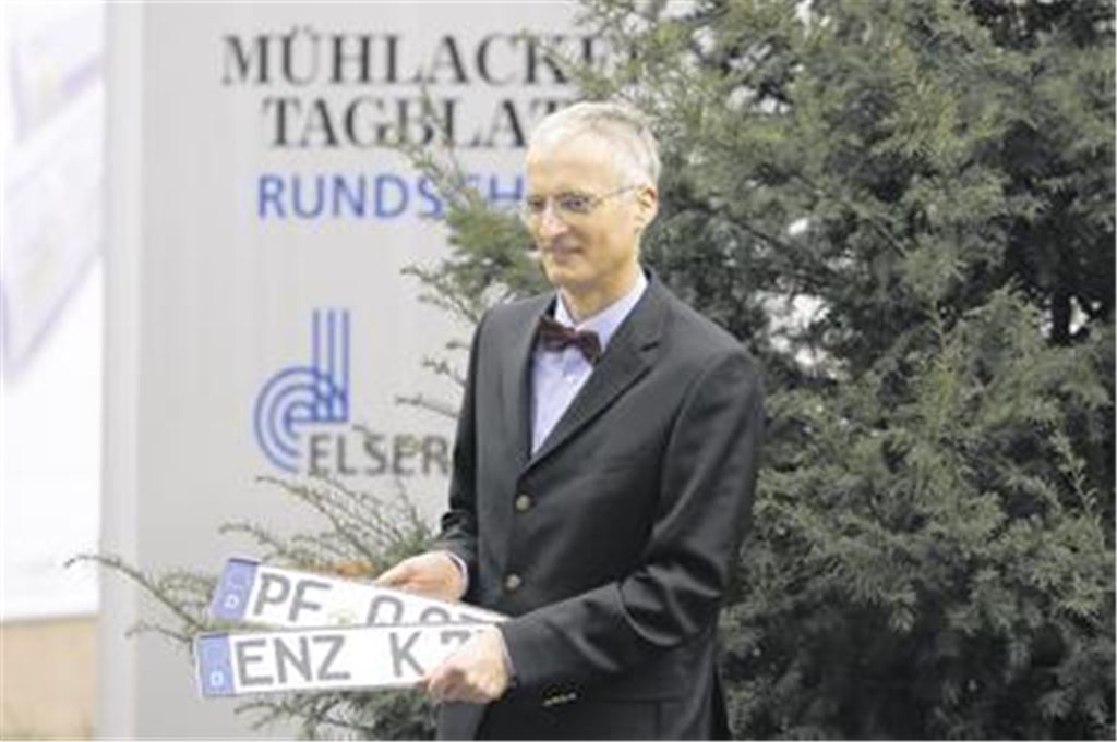 PF oder ENZ? Marketing- und Tourismusexperte Professor Dr. Ralf Bochert von der Hochschule Heilbronn stößt eine Kennzeichendiskussion an. Foto: Goertz