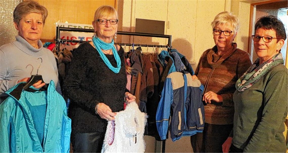 Kleiderkiste: Team wirbt um Kundschaft