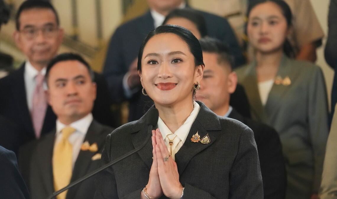 Thailands Regierungschefin nach Gerichtsurteil abgesetzt Paetongtarn Shinawatra stammt aus einer der einflussreichsten Familien Thailands.