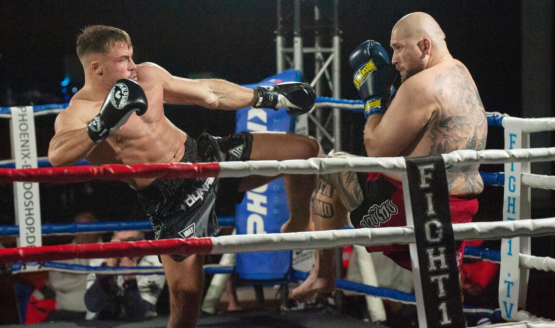 Panagiotis Syritoudis vom Fightclub Illingen.