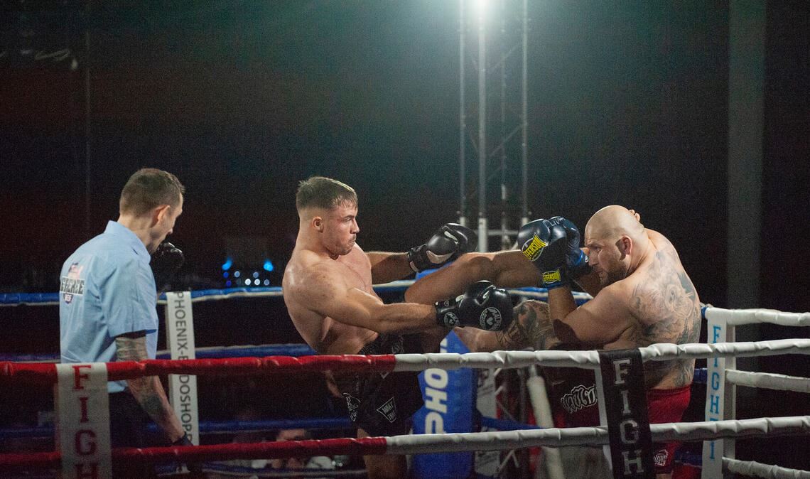 Panagiotis Syritoudis vom Fightclub Illingen.