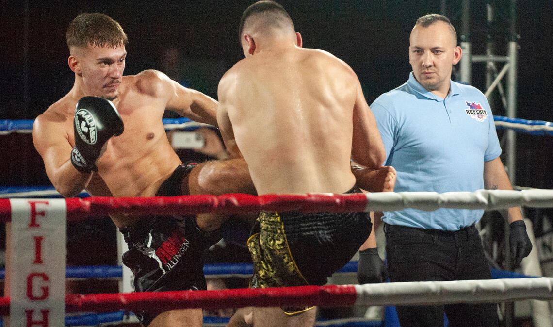 Panagiotis Syritoudis vom Fightclub Illingen.