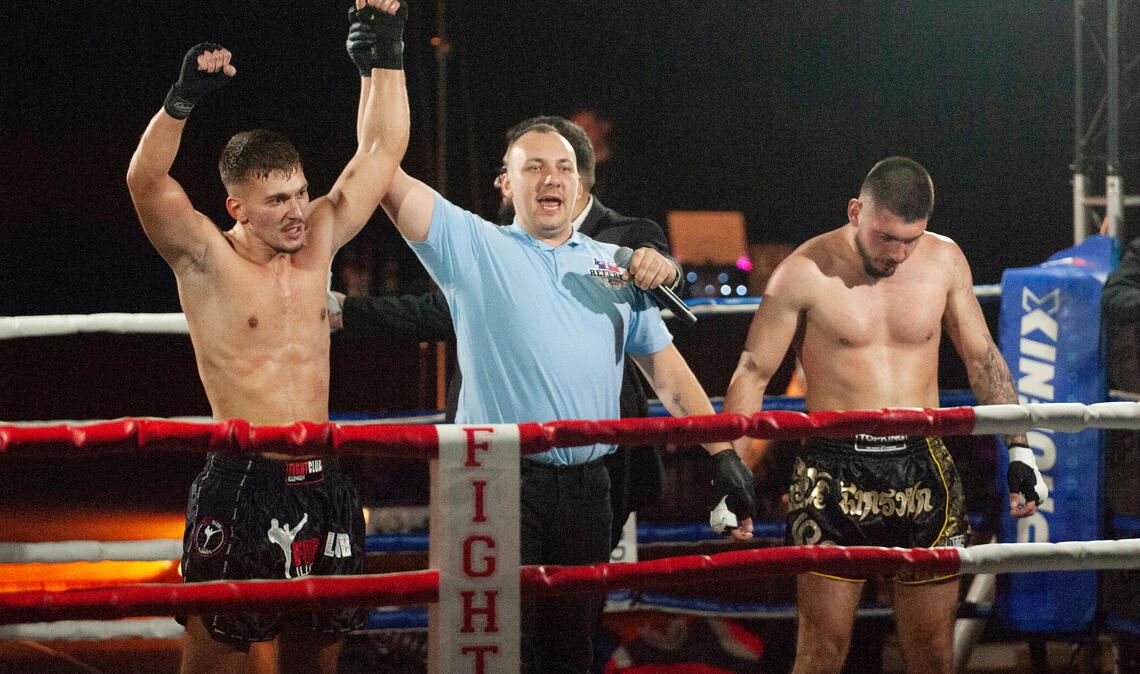 Panagiotis Syritoudis vom Fightclub Illingen.