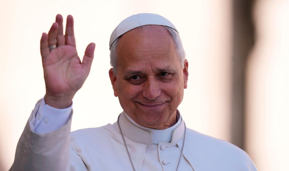 Papst Leo XIV. bei einer Generalaudienz im Vatikan. (Archivbild)