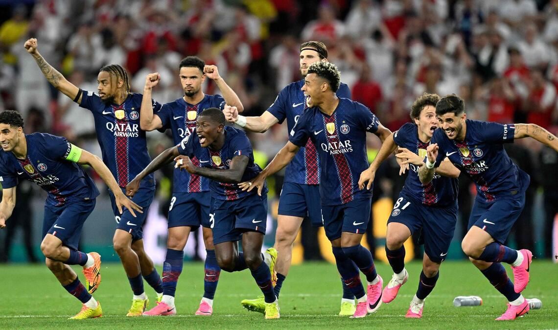 Paris Saint-Germain hat den Platz auf Europas Fußball-Thron erfolgreich verteidigt.