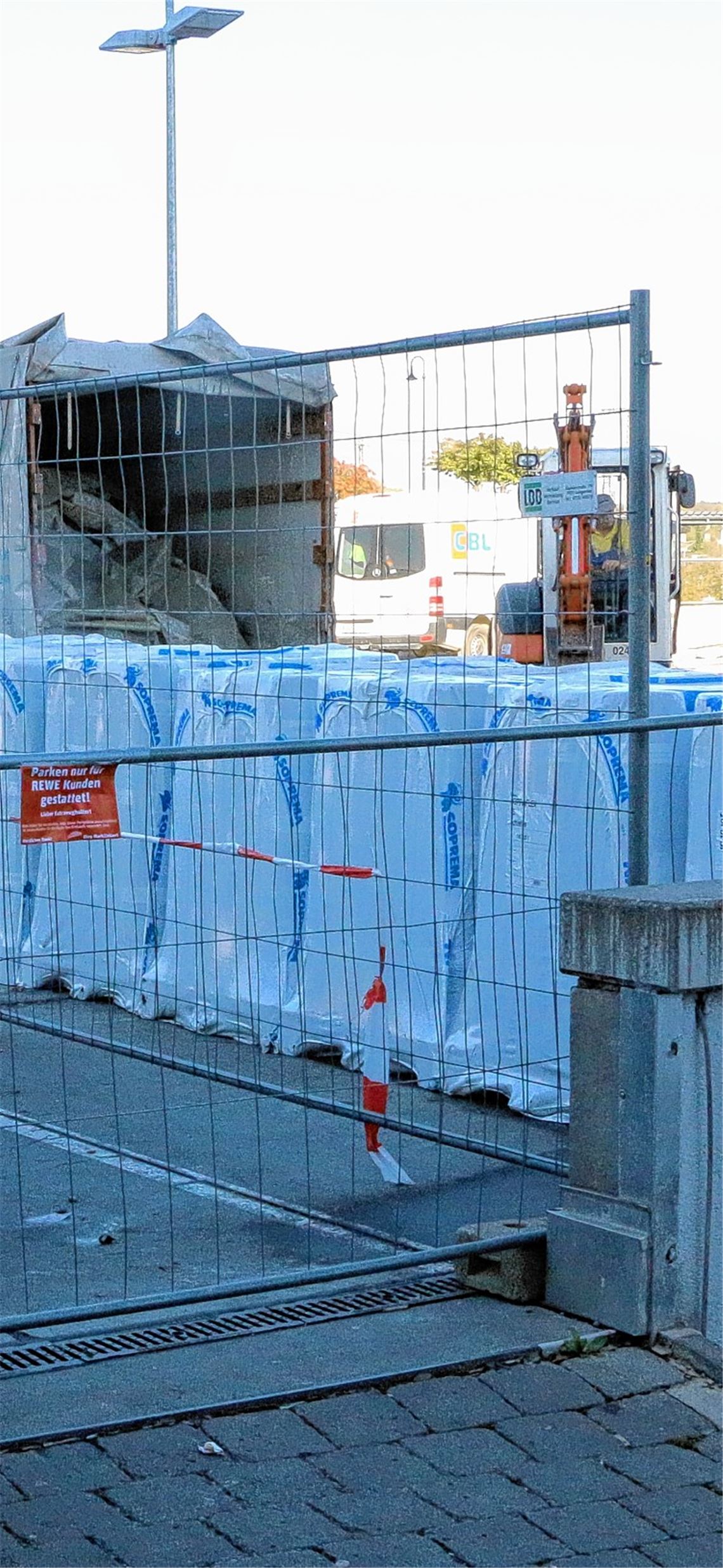 Gitter gegen unerwünschte Parker