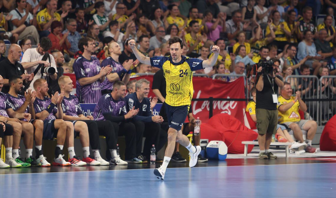 Patrick Groetzki bleibt dem Handball auch nach seinem Karriereende erhalten. Foto: Rubner
