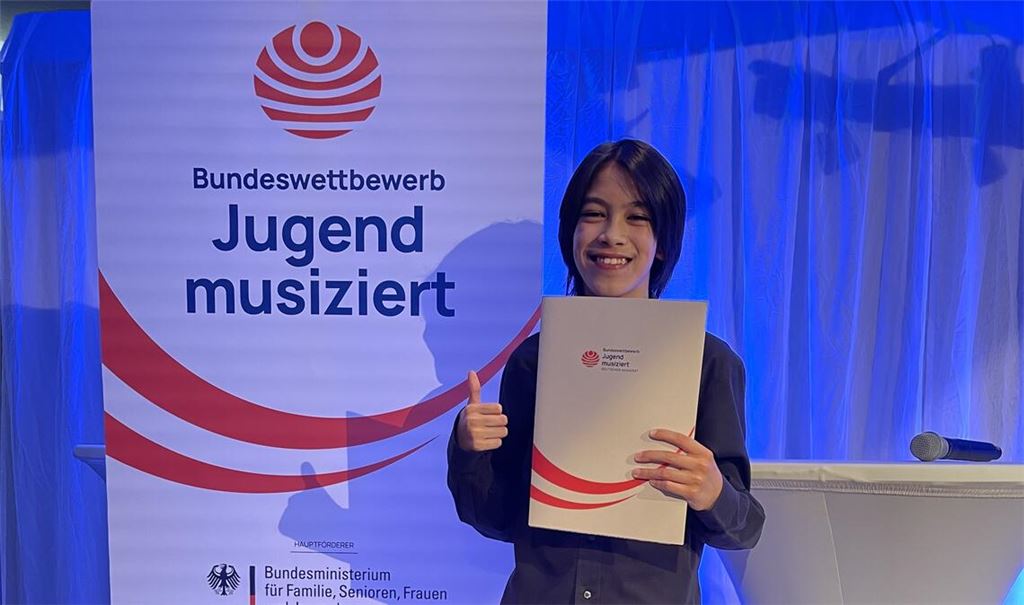 Patrick Meier aus Lienzingen ist erneut erfolgreich, dieses Mal beim Bundeswettbewerb „Jugend musiziert“. Foto: privat