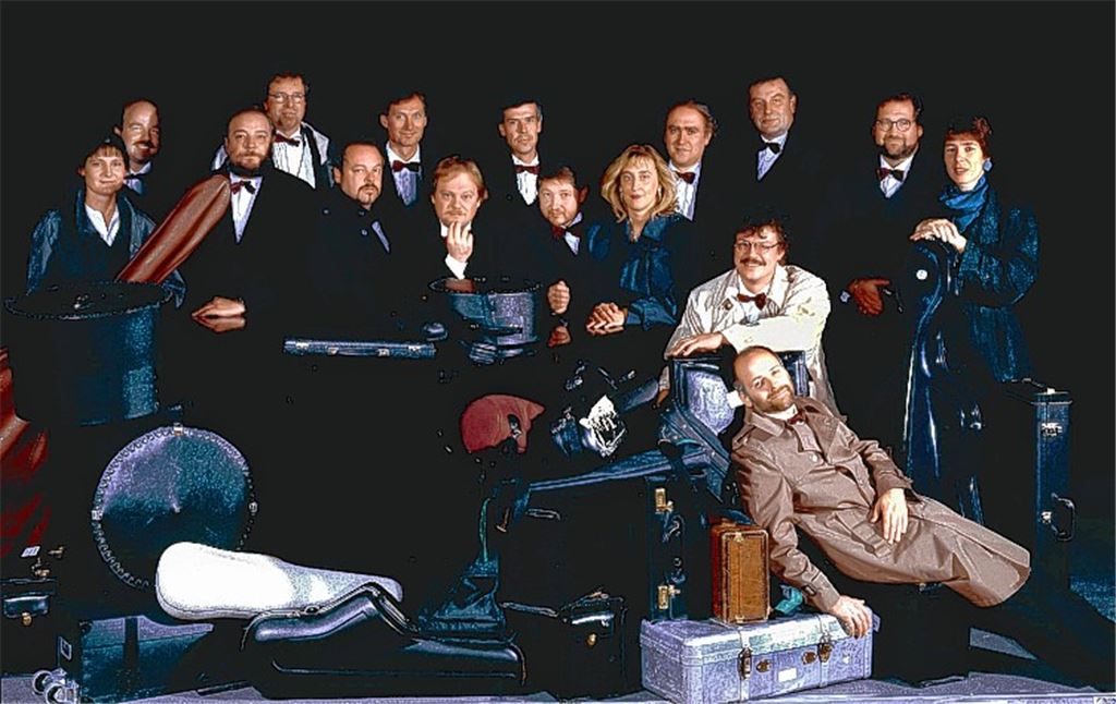 Patrick Siben und seine Stuttgarter Saloniker.