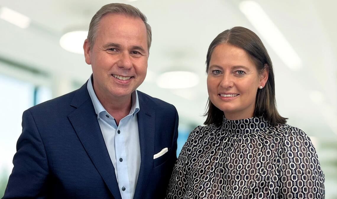 Patrick Sommer und Nadine Petri. Foto: privat