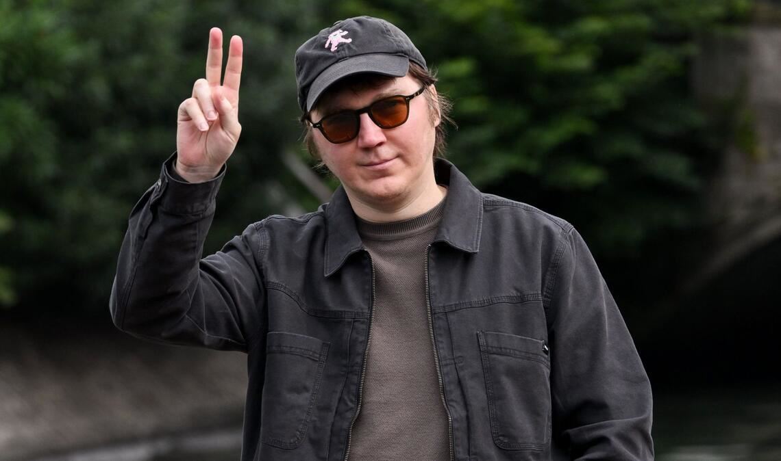 Paul Dano bei seiner Ankunft in Venedig vor der Premiere.