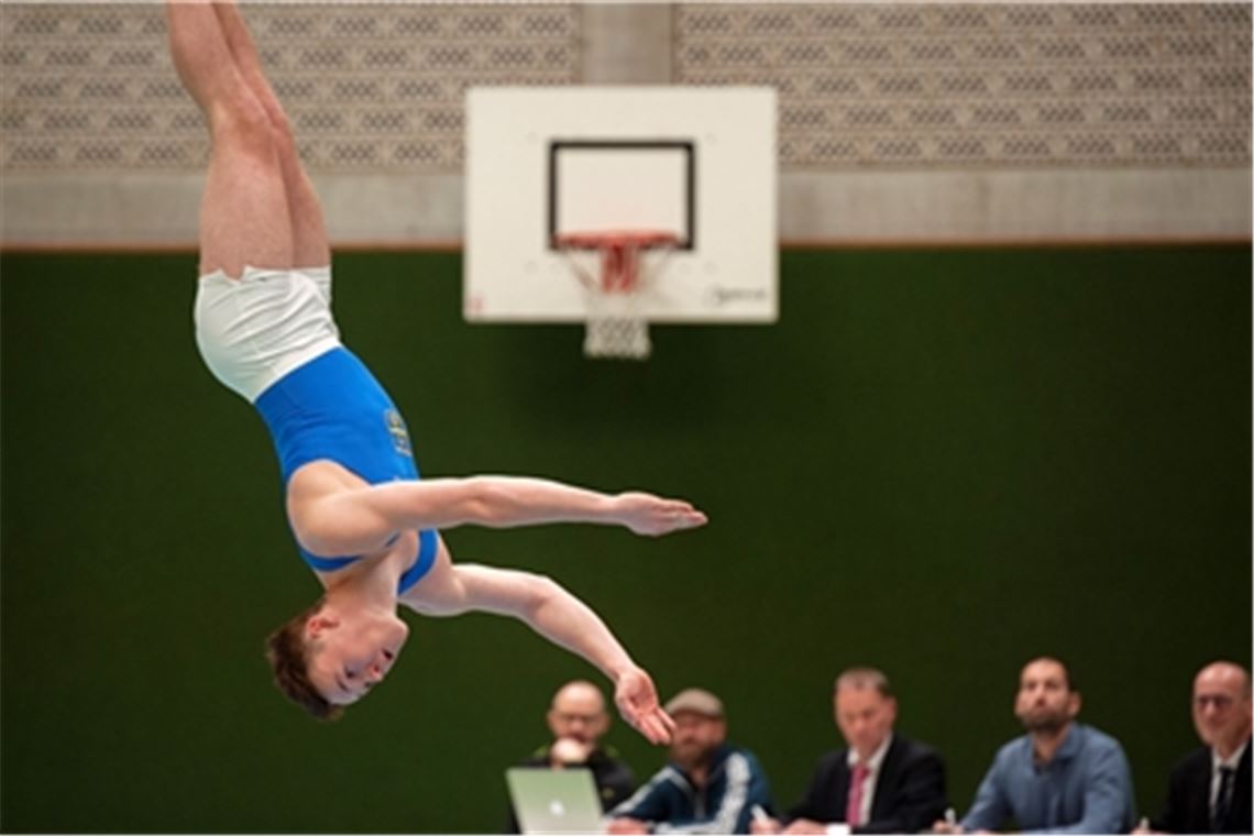 TV-Turner schlagen den Favoriten Paul Kopp vom TV Mühlacker. Foto: vh