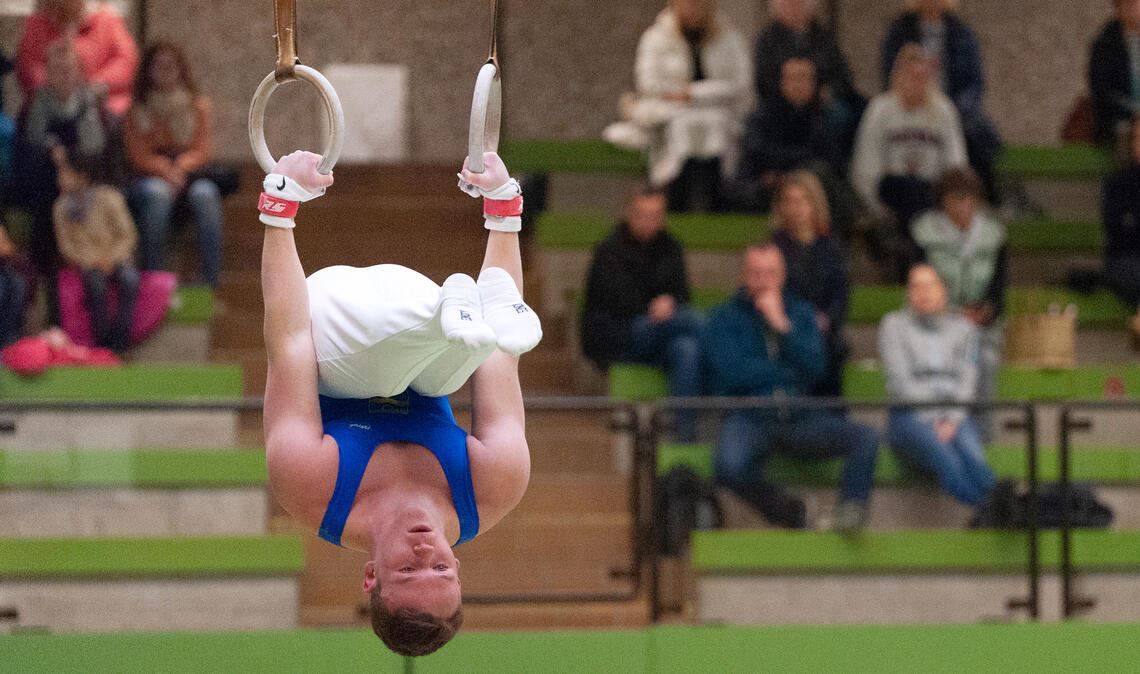 Paul Kopp wird sein Können an den Ringen wohl auch am Samstag zeigen. Foto: vh
