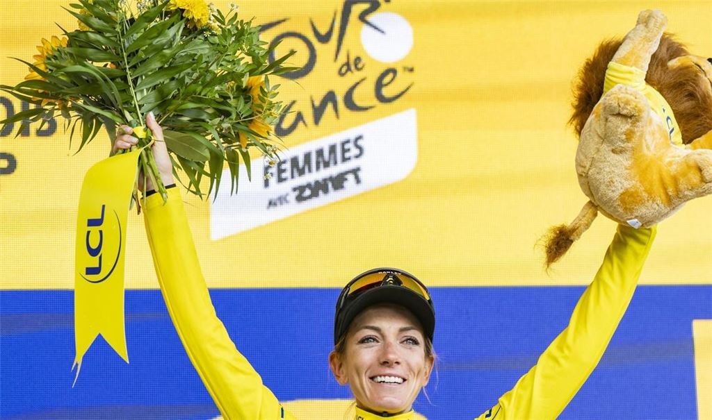 Pauline Ferrand-Prevot sicherte sich den Tour-Gesamtsieg.