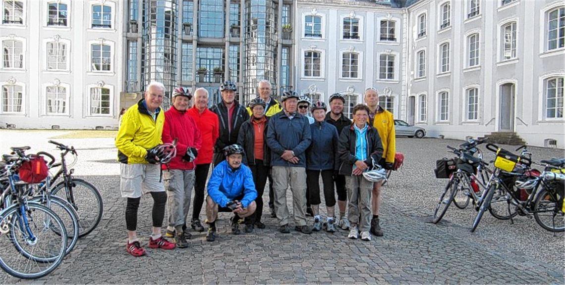 Pedalritter aus Illingen und der Region Mühlacker sind im Saarland unterwegs. Foto: privat