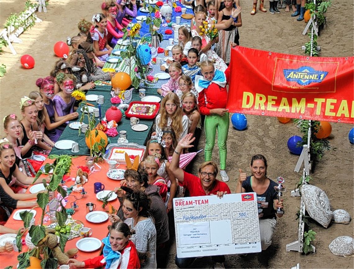Pegasus Mühlacker hat die Aufgaben beim Dream-Team-Spiel von Antenne1 gelöst.