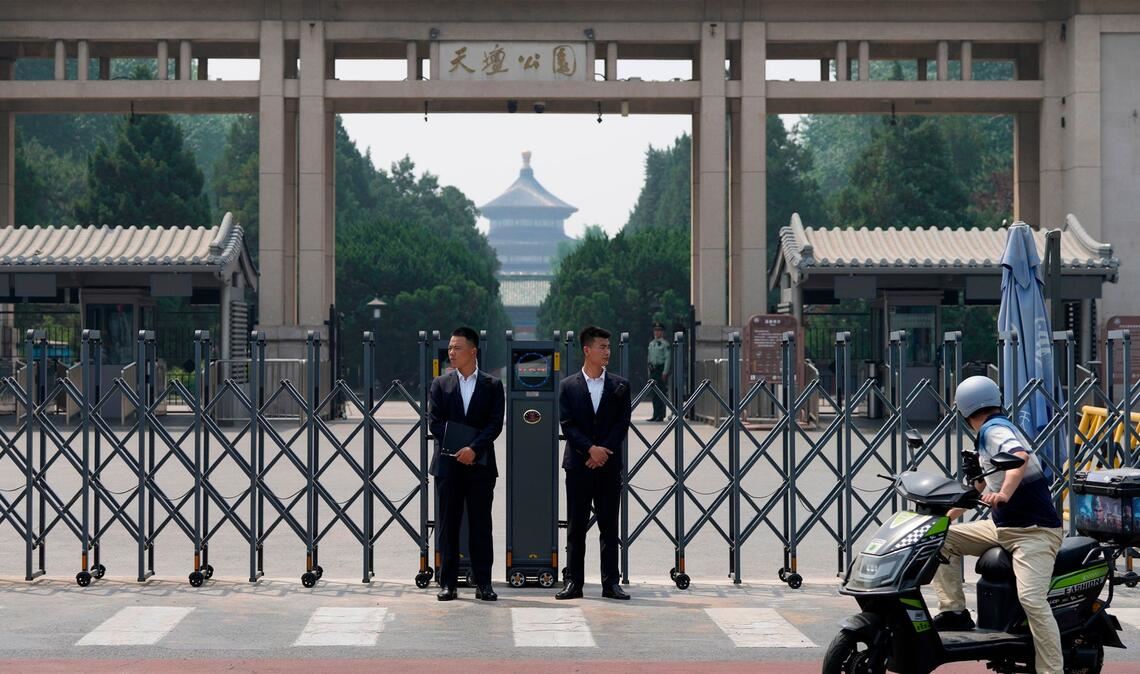 Peking: Vor Trumps Besuch wird’s streng – verschärfte Sicherheitsvorkehrungen am Himmelstempel-Park