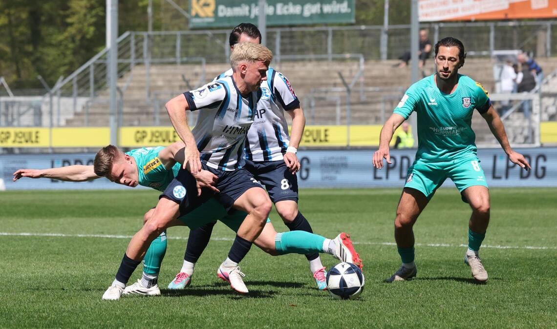 Per Lockl versuchte das Kickers-Spiel zu ordnen.