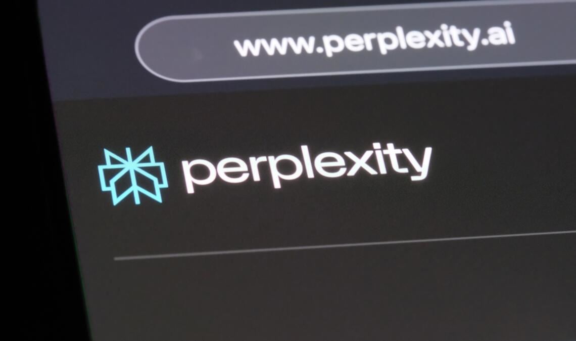 Perplexity bietet eine KI-Suche an.
