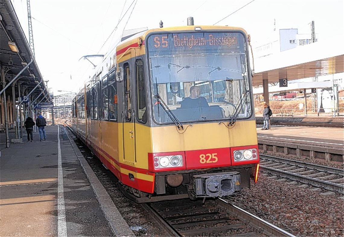 Personalmangel wegen Grippe: Auch auf der S-5-Stadtbahnlinie gab es in den vergangenen Tagen Ausfälle bei den Fahrten. Gestern lief laut AVG allerdings wieder alles normal.Foto: Sadler
