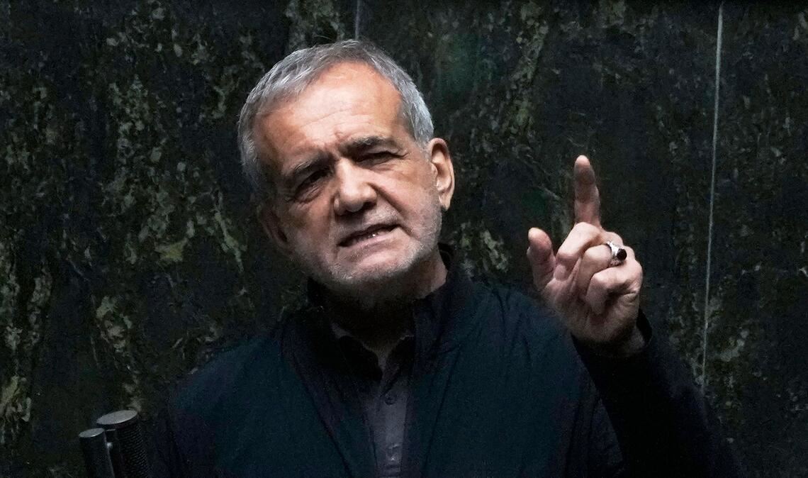 Peseschkian wendet sich in einem offenen Brief an die Amerikaner. (Archivbild)