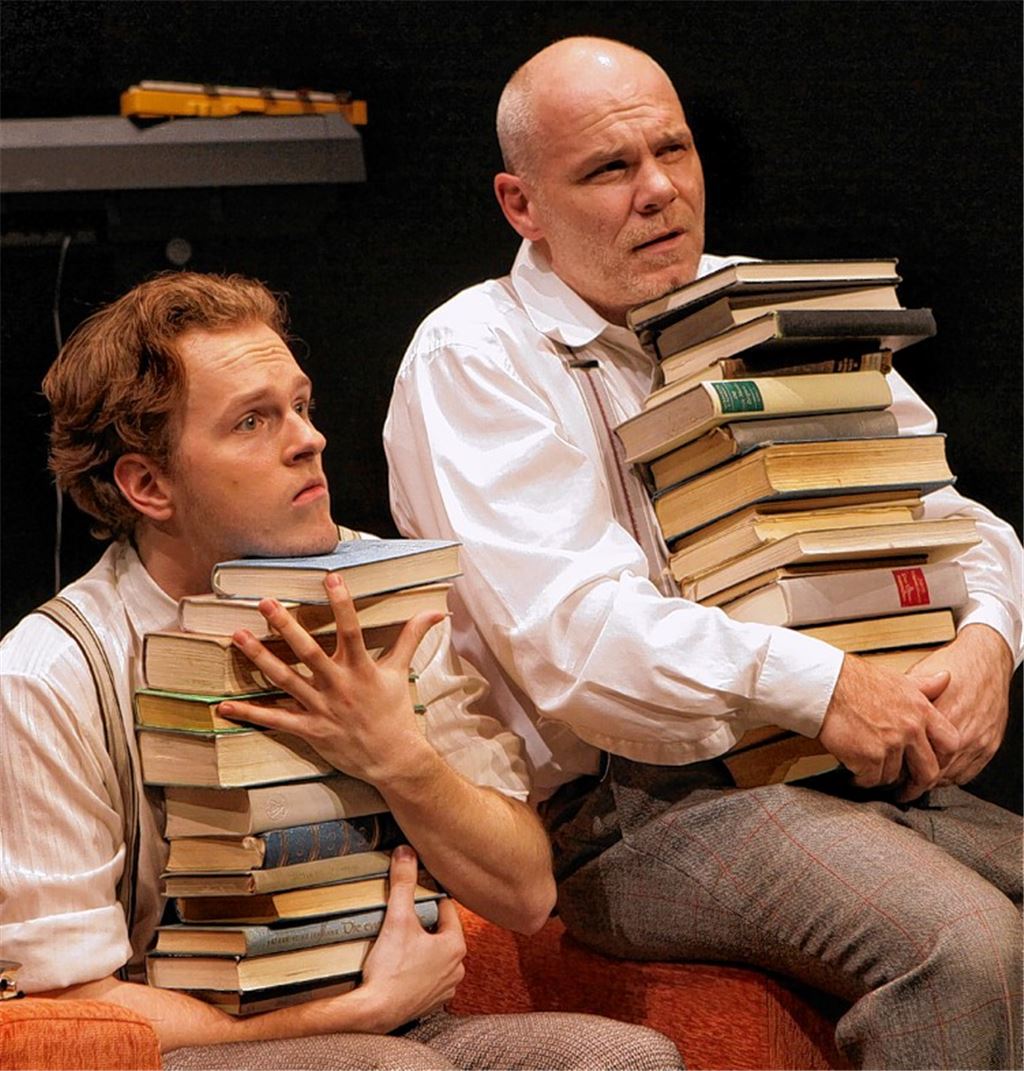 Peter Christoph Scholz (li.; Erzähler zwei) und Markus Löchner (Erzähler eins).