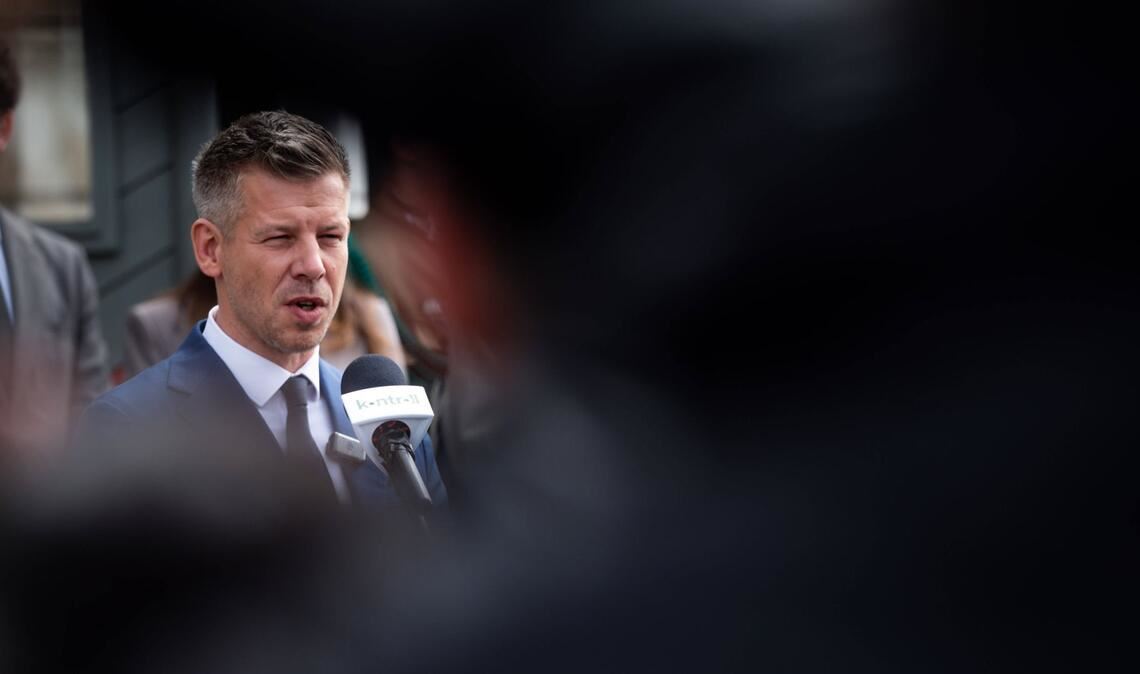 Peter Magyar  will sich nicht in  Berichterstattung von Medien einmischen.