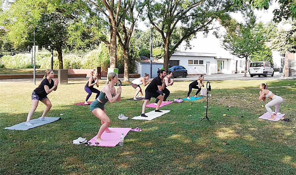 Pilates für einen guten Zweck: In diesem Jahr sammelt Laura Craiss zum zweiten Mal Spenden für den Verschönerungsverein. 
