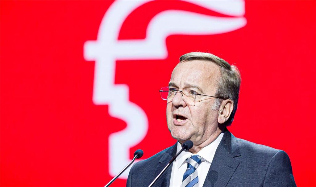 Pistorius auf der Hannover Messe – dass ein Bundesverteidigungsminister auf der weltgrößten Industrieschau spricht, ist ungewöhnlich.