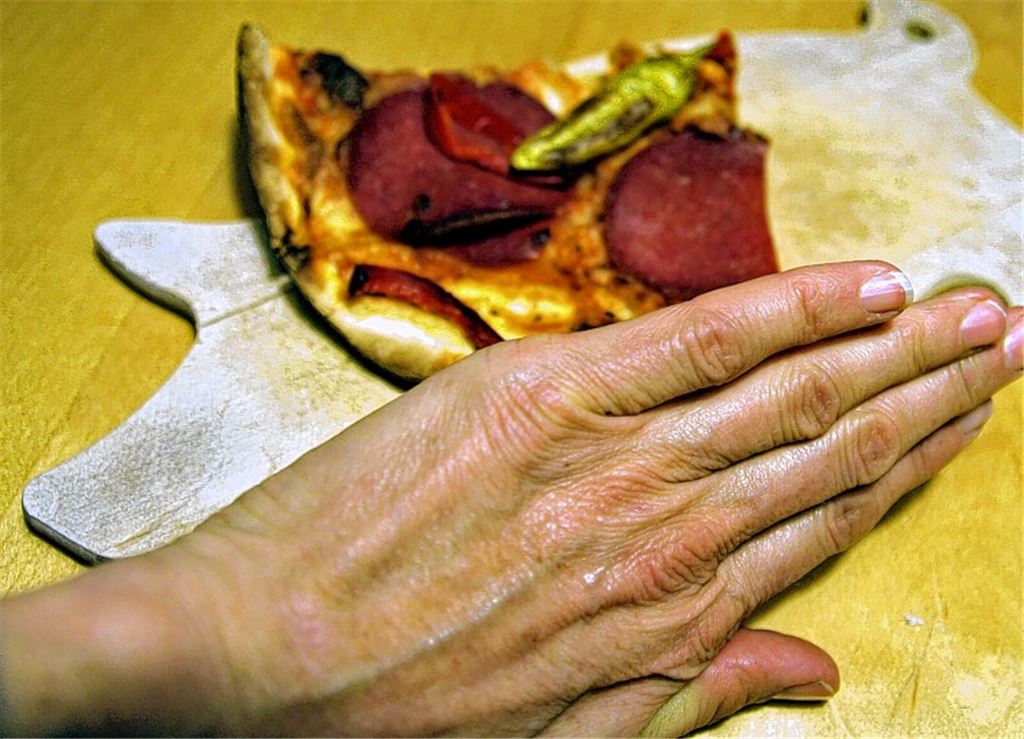 Pizza? Nein danke! – auch eine Möglichkeit zu fasten. In der christlichen Religion gibt es aber keine strengen Fastengebote mehr. Foto: Roth