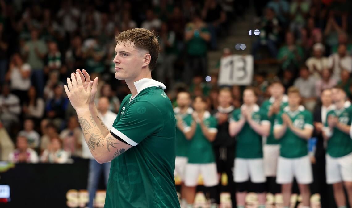 Platz drei bei der Wahl zum „Spieler des Jahres“: Victor Klöve.