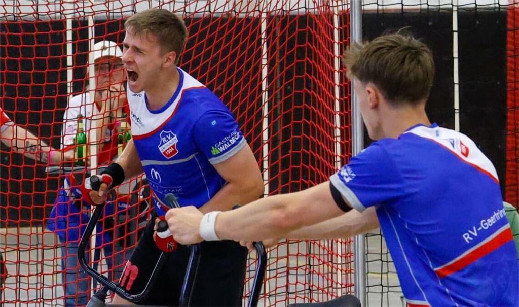Platz drei beim Final-Five-Turnier: Simon Becker (li.) und Jannes Müller (re.) können mit der Konkurrenz absolut mithalten.