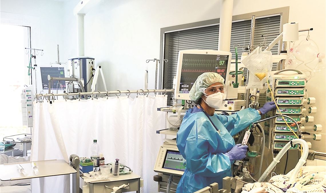 Platz sechs: Kampf gegen Corona.