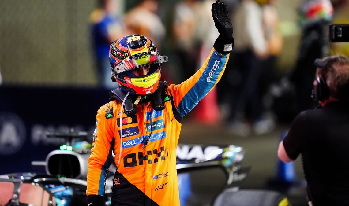 Pole für den Sprint, Sieg im Sprint, Pole für den Großen Preis - es läuft wieder bei Piastri.