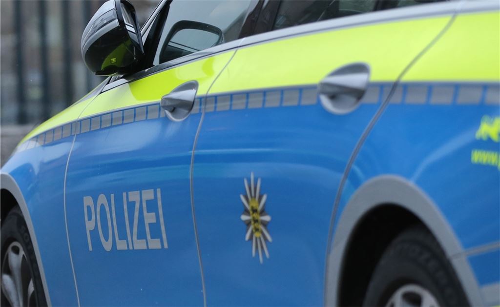 Polizei im Einsatz. Symbolfoto: Huber