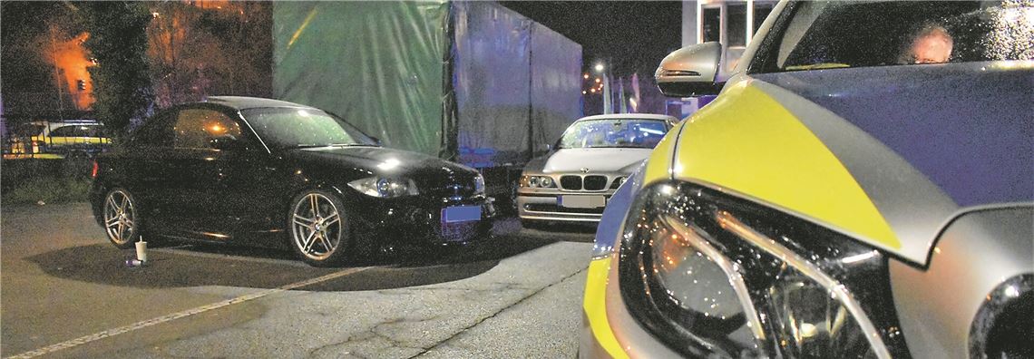 Polizei und Stadt machen mobil gegen Autoposer