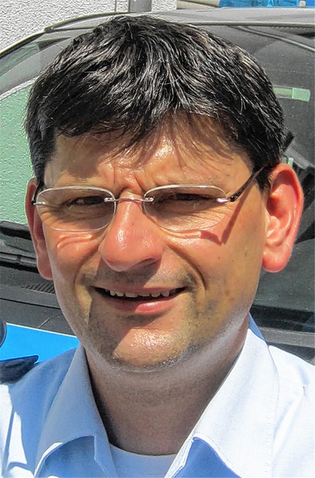 Polizeihauptkommissar Achim Strobel ist Leiter der Führungsgruppe bei der Verkehrspolizei